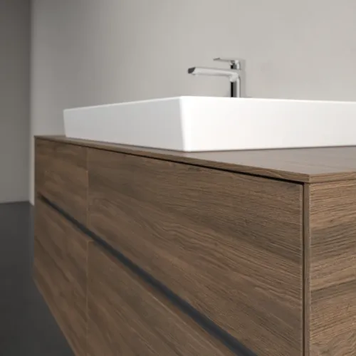VILLEROY BOCH Toaletní skříňka Collaro, s osvětlením, 4 výsuvy, 1400 x 548 x 500 mm, Arizona Oak / Arizona Oak #C088B0VH, obrázek 6