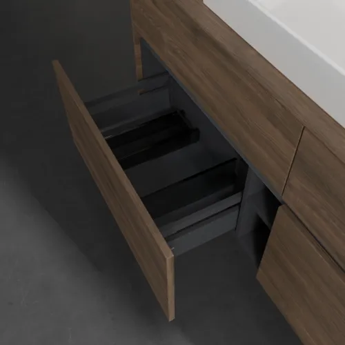 VILLEROY BOCH Toaletní skříňka Collaro, s osvětlením, 4 výsuvy, 1400 x 548 x 500 mm, Arizona Oak / Arizona Oak #C088B0VH, obrázek 7