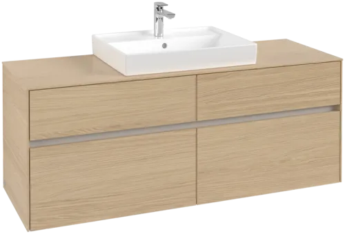 VILLEROY BOCH Toaletní skříňka Collaro, 4 výsuvy, 1400 x 548 x 500 mm, severský dub / severský dub #C08400VJ