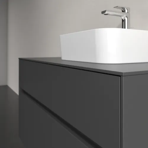 VILLEROY BOCH Collaro toaletní skříňka, s osvětlením, 2 výsuvy, 1000 x 548 x 500 mm, Grafit / Grafit #C096B0VR, obrázek 6