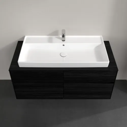 VILLEROY BOCH Toaletní skříňka Collaro, 4 výsuvy, 1200 x 548 x 500 mm, černý dub / černý dub #C09100AB, obrázek 4