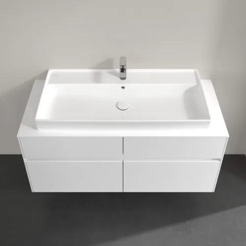 VILLEROY BOCH Collaro toaletní skříňka, s osvětlením, 4 výsuvy, 1200 x 548 x 500 mm, bílá matná / bílá matná #C091B0MS, obrázek 4