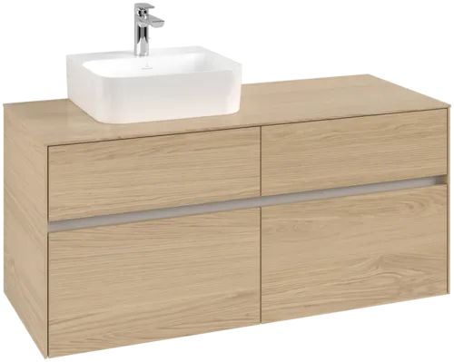VILLEROY BOCH Toaletní skříňka Collaro, 4 výsuvy, 1200 x 548 x 500 mm, severský dub / severský dub #C09800VJ