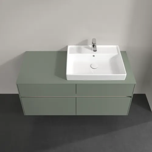 VILLEROY BOCH Toaletní skříňka Collaro, s osvětlením, 4 výsuvy, 1200 x 548 x 500 mm, Soft Green / Soft Green #C083B0AF, obrázek 4