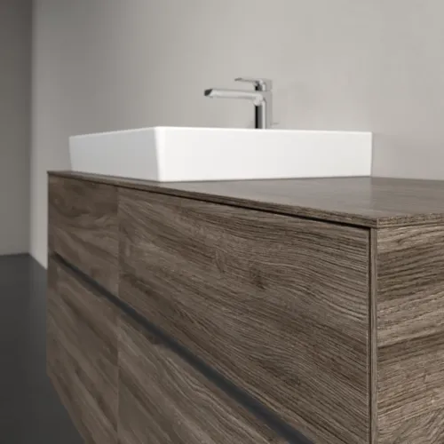VILLEROY BOCH Toaletní skříňka Collaro, 4 výsuvy, 1200 x 548 x 500 mm, dub kamenný #C08200RK, obrázek 5