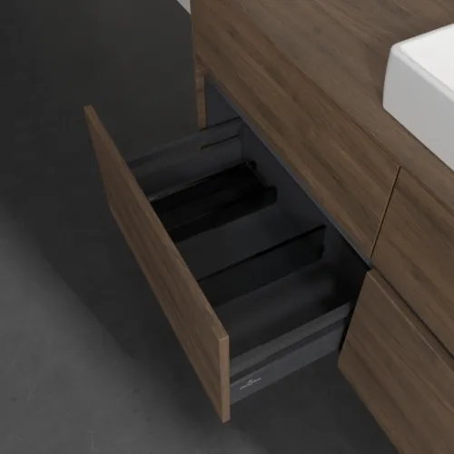 VILLEROY BOCH Toaletní skříňka Collaro, 4 výsuvy, 1200 x 548 x 500 mm, Arizona Oak / Arizona Oak #C08300VH, obrázek 6