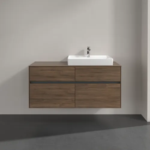 VILLEROY BOCH Toaletní skříňka Collaro, 4 výsuvy, 1200 x 548 x 500 mm, Arizona Oak / Arizona Oak #C08300VH, obrázek 3