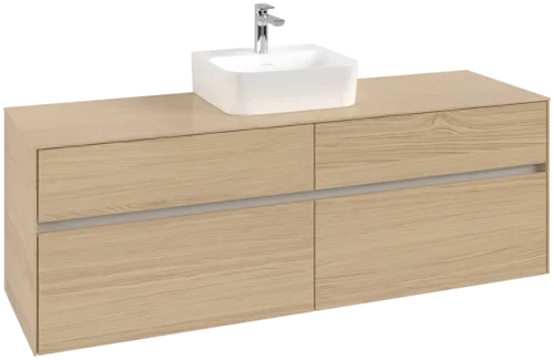 VILLEROY BOCH Toaletní skříňka Collaro, 4 výsuvy, 1600 x 548 x 500 mm, severský dub / severský dub #C10400VJ