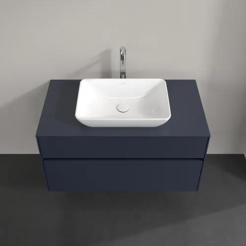 VILLEROY BOCH Collaro toaletní skříňka, s osvětlením, 2 výsuvy, 1000 x 548 x 500 mm, Marine Blue / Marine Blue #C109B0VQ, obrázek 4
