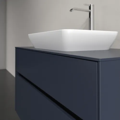 VILLEROY BOCH Collaro toaletní skříňka, s osvětlením, 2 výsuvy, 1000 x 548 x 500 mm, Marine Blue / Marine Blue #C109B0VQ, obrázek 6