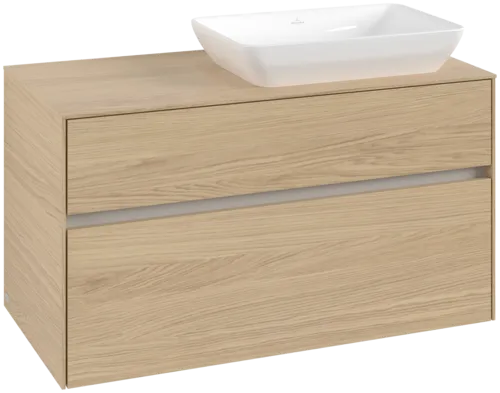 VILLEROY BOCH Toaletní skříňka Collaro, 2 výsuvy, 1000 x 548 x 500 mm, severský dub / severský dub #C11100VJ