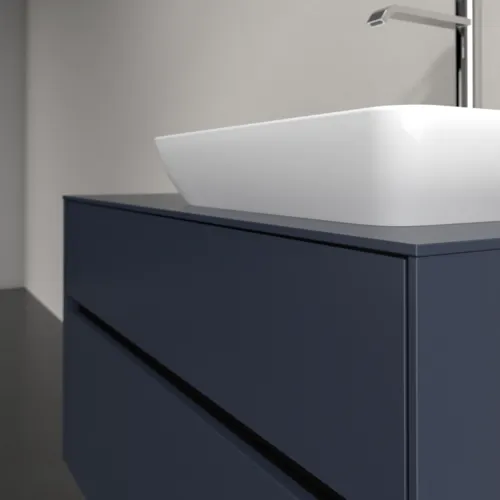VILLEROY BOCH Toaletní skříňka Collaro, 2 výsuvy, 1000 x 548 x 500 mm, Marine Blue / Marine Blue #C11100VQ, obrázek 5
