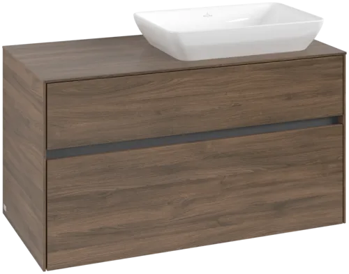VILLEROY BOCH Toaletní skříňka Collaro, 2 výsuvy, 1000 x 548 x 500 mm, Arizona Oak / Arizona Oak #C11100VH