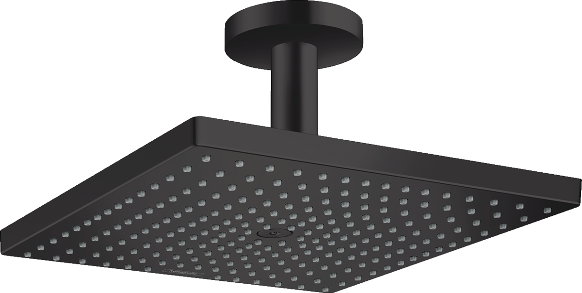 HANSGROHE Raindance E Horní sprcha 300 1jet s přívodem od stropu #26250670 - matná černá