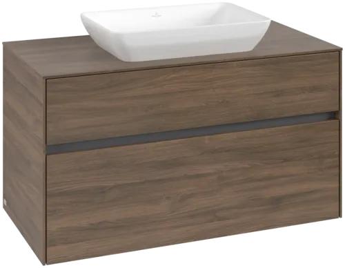 VILLEROY BOCH Toaletní skříňka Collaro, 2 výsuvy, 1000 x 548 x 500 mm, Arizona Oak / Arizona Oak #C10900VH