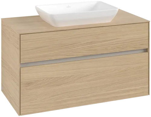 VILLEROY BOCH Toaletní skříňka Collaro, 2 výsuvy, 1000 x 548 x 500 mm, severský dub / severský dub #C10900VJ