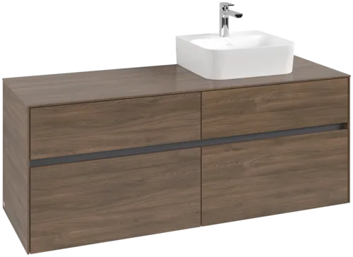 VILLEROY BOCH Toaletní skříňka Collaro, 4 výsuvy, 1400 x 548 x 500 mm, Arizona Oak / Arizona Oak #C10200VH