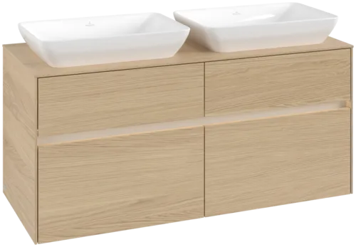 VILLEROY BOCH Toaletní skříňka Collaro, s osvětlením, 4 výsuvy, 1200 x 548 x 500 mm, severský dub / severský dub #C115B0VJ