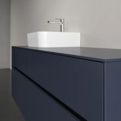 VILLEROY BOCH Toaletní skříňka Collaro, 4 zásuvky, 1400 x 548 x 500 mm, Marine Blue / Marine Blue #C10100VQ, obrázek 5
