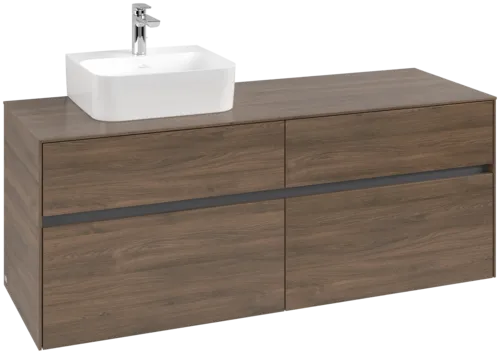 VILLEROY BOCH Toaletní skříňka Collaro, 4 výsuvy, 1400 x 548 x 500 mm, Arizona Oak / Arizona Oak #C10100VH