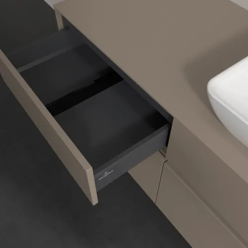 VILLEROY BOCH Toaletní skříňka Collaro, s osvětlením, 4 výsuvy, 1200 x 548 x 500 mm, taupe / taupe #C114B0VM, obrázek 8
