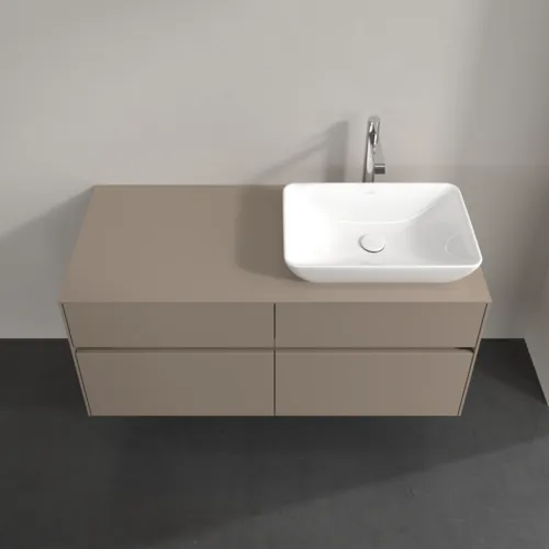 VILLEROY BOCH Toaletní skříňka Collaro, s osvětlením, 4 výsuvy, 1200 x 548 x 500 mm, taupe / taupe #C114B0VM, obrázek 4
