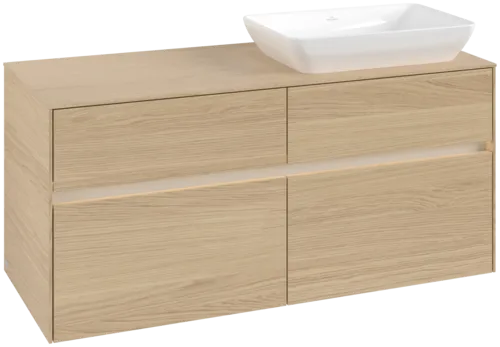 VILLEROY BOCH Toaletní skříňka Collaro, s osvětlením, 4 výsuvy, 1200 x 548 x 500 mm, severský dub / severský dub #C114B0VJ