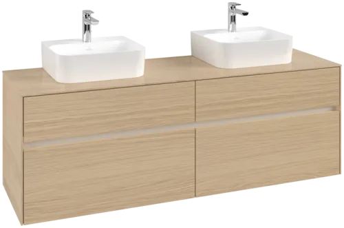 VILLEROY BOCH Toaletní skříňka Collaro, s osvětlením, 4 výsuvy, 1600 x 548 x 500 mm, severský dub / severský dub #C107B0VJ