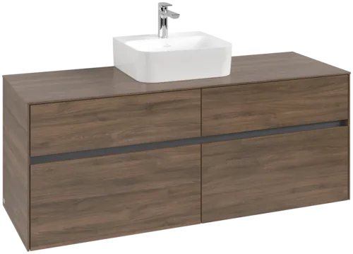 VILLEROY BOCH Toaletní skříňka Collaro, 4 výsuvy, 1400 x 548 x 500 mm, Arizona Oak / Arizona Oak #C10000VH