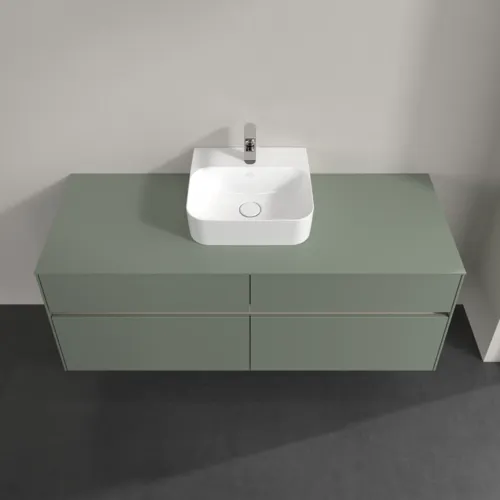 VILLEROY BOCH Toaletní skříňka Collaro, s osvětlením, 4 výsuvy, 1400 x 548 x 500 mm, Soft Green / Soft Green #C100B0AF, obrázek 4