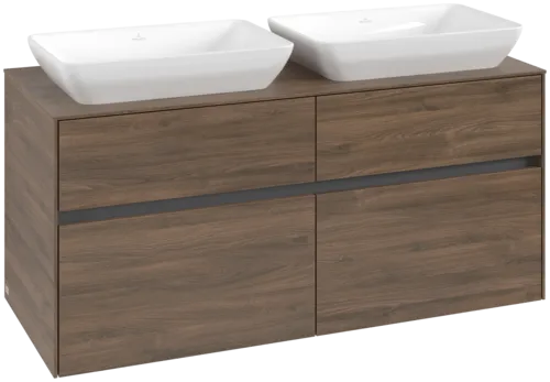 VILLEROY BOCH Toaletní skříňka Collaro, 4 výsuvy, 1200 x 548 x 500 mm, Arizona Oak / Arizona Oak #C11500VH