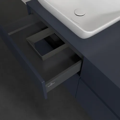 VILLEROY BOCH Toaletní skříňka Collaro, s osvětlením, 4 výsuvy, 1200 x 548 x 500 mm, Marine Blue / Marine Blue #C113B0VQ, obrázek 8