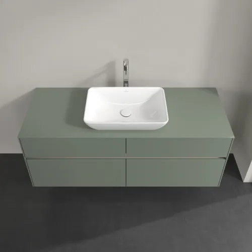 VILLEROY BOCH Toaletní skříňka Collaro, s osvětlením, 4 výsuvy, 1400 x 548 x 500 mm, Soft Green / Soft Green #C116B0AF, obrázek 4