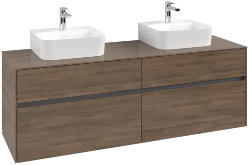 VILLEROY BOCH Toaletní skříňka Collaro, 4 výsuvy, 1600 x 548 x 500 mm, Arizona Oak / Arizona Oak #C10700VH
