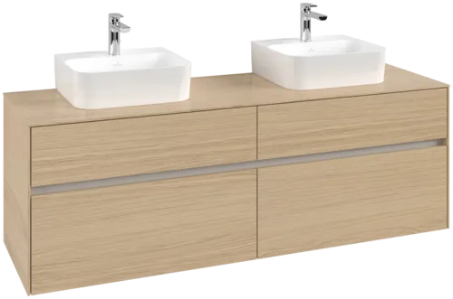 VILLEROY BOCH Toaletní skříňka Collaro, 4 výsuvy, 1600 x 548 x 500 mm, severský dub / severský dub #C10700VJ