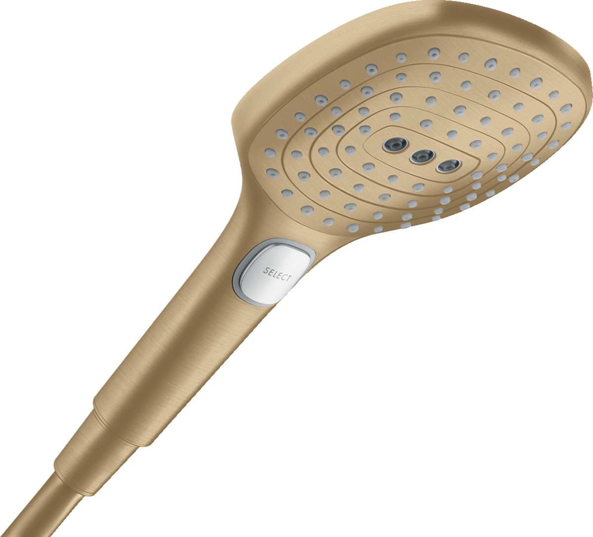 HANSGROHE Raindance Select E 120 ruční sprcha 3jet kartáčovaný bronz 26520140