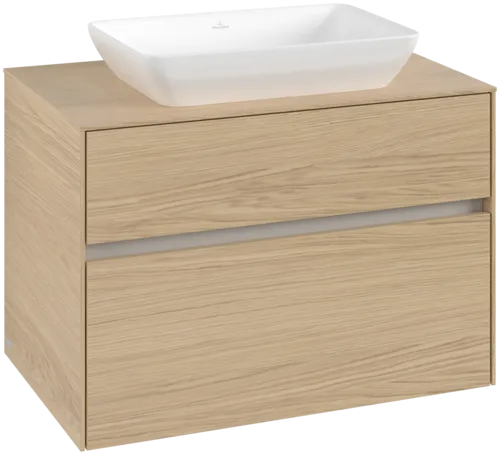 VILLEROY BOCH Toaletní skříňka Collaro, 2 výsuvy, 800 x 548 x 500 mm, severský dub / severský dub #C10800VJ