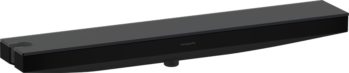 HANSGROHE Rainfinity nástěnná přípojka s držákem a poličkou #26843670 - černá mat