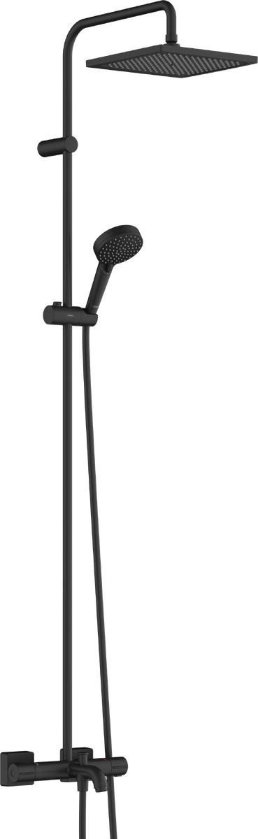 HANSGROHE Vernis Shape Showerpipe 240 1jet s vanovým termostatem #26900670 - matná černá
