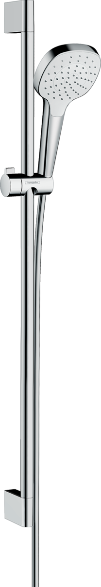 HANSGROHE Croma Select E Sprchová sada 1jet se sprchovou tyčí 90 cm #26594400 - bílá/chrom