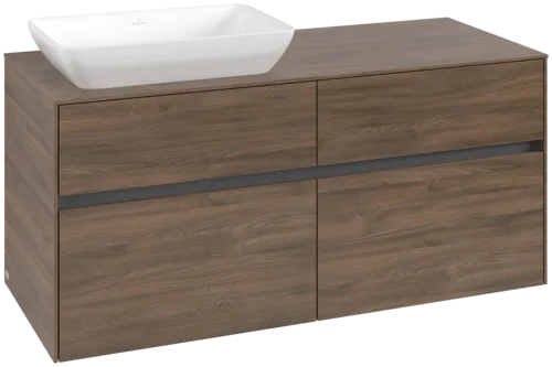 VILLEROY BOCH Toaletní skříňka Collaro, 4 výsuvy, 1200 x 548 x 500 mm, Arizona Oak / Arizona Oak #C11300VH