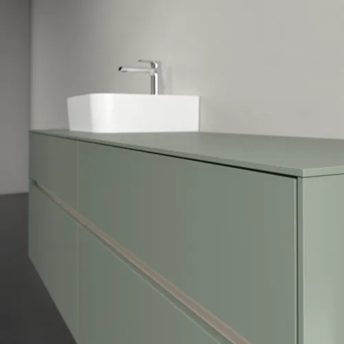 VILLEROY BOCH Toaletní skříňka Collaro, s osvětlením, 4 výsuvy, 1600 x 548 x 500 mm, Soft Green / Soft Green #C105B0AF, obrázek 6