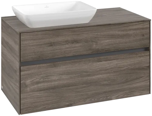 VILLEROY BOCH Toaletní skříňka Collaro, 2 výsuvy, 1000 x 548 x 500 mm, Kamenný dub / Kamenný dub #C11000RK