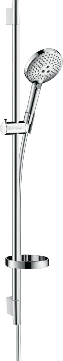 HANSGROHE Raindance Select S Sprchová sada 120 3jet EcoSmart se sprchovou tyčí 90 cm a miskou na mýdlo #26633000 - chrom