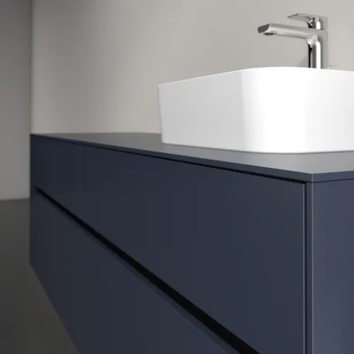 VILLEROY BOCH Toaletní skříňka Collaro, 4 výsuvy, 1600 x 548 x 500 mm, Marine Blue / Marine Blue #C10600VQ, obrázek 5