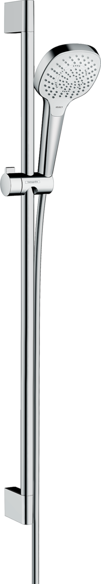 Obrázek HANSGROHE Croma Select E sprchová sada Multi EcoSmart 9 l/min se sprchovou tyčí 90 cm #26591400 - bílá/chrom