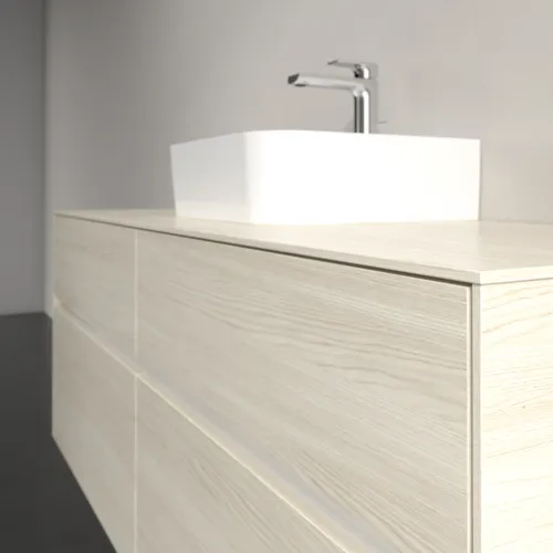 VILLEROY BOCH Toaletní skříňka Collaro, 4 výsuvy, 1400 x 548 x 500 mm, bílý dub / bílý dub #C10000AA, obrázek 5