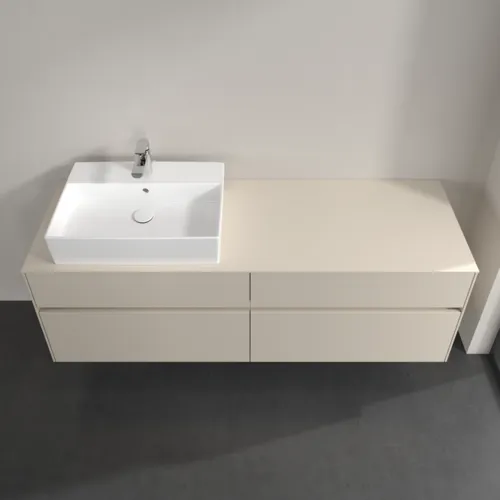 VILLEROY BOCH Toaletní skříňka Collaro, 4 výsuvy, 1600 x 548 x 500 mm, Cashmere Grey / Cashmere Grey #C13500VN, obrázek 4