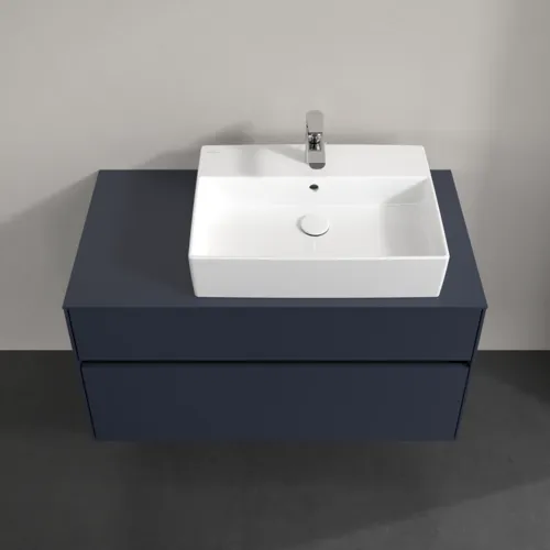 VILLEROY BOCH Toaletní skříňka Collaro, 2 výsuvy, 1000 x 548 x 500 mm, Marine Blue / Marine Blue #C12700VQ, obrázek 4