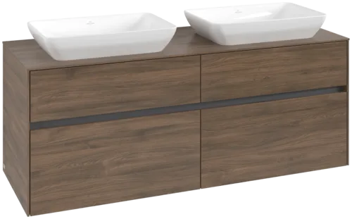 VILLEROY BOCH Toaletní skříňka Collaro, 4 výsuvy, 1400 x 548 x 500 mm, Arizona Oak / Arizona Oak #C11900VH